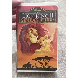 The Lion King II: Simba's Pride VHS Video Cassete Tape 1998